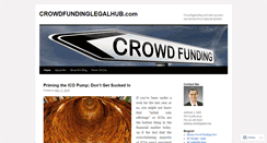 Desktop Screenshot of crowdfundinglegalhub.com